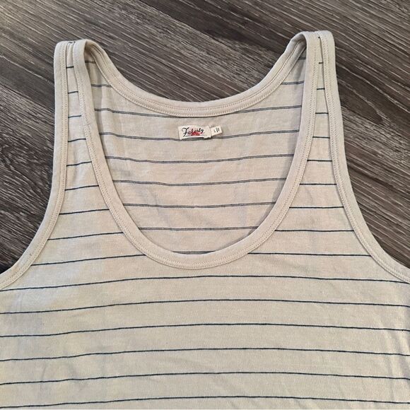 Faherty Whisper Organic Cotton Linen Blend tank - Picture 2 of 5